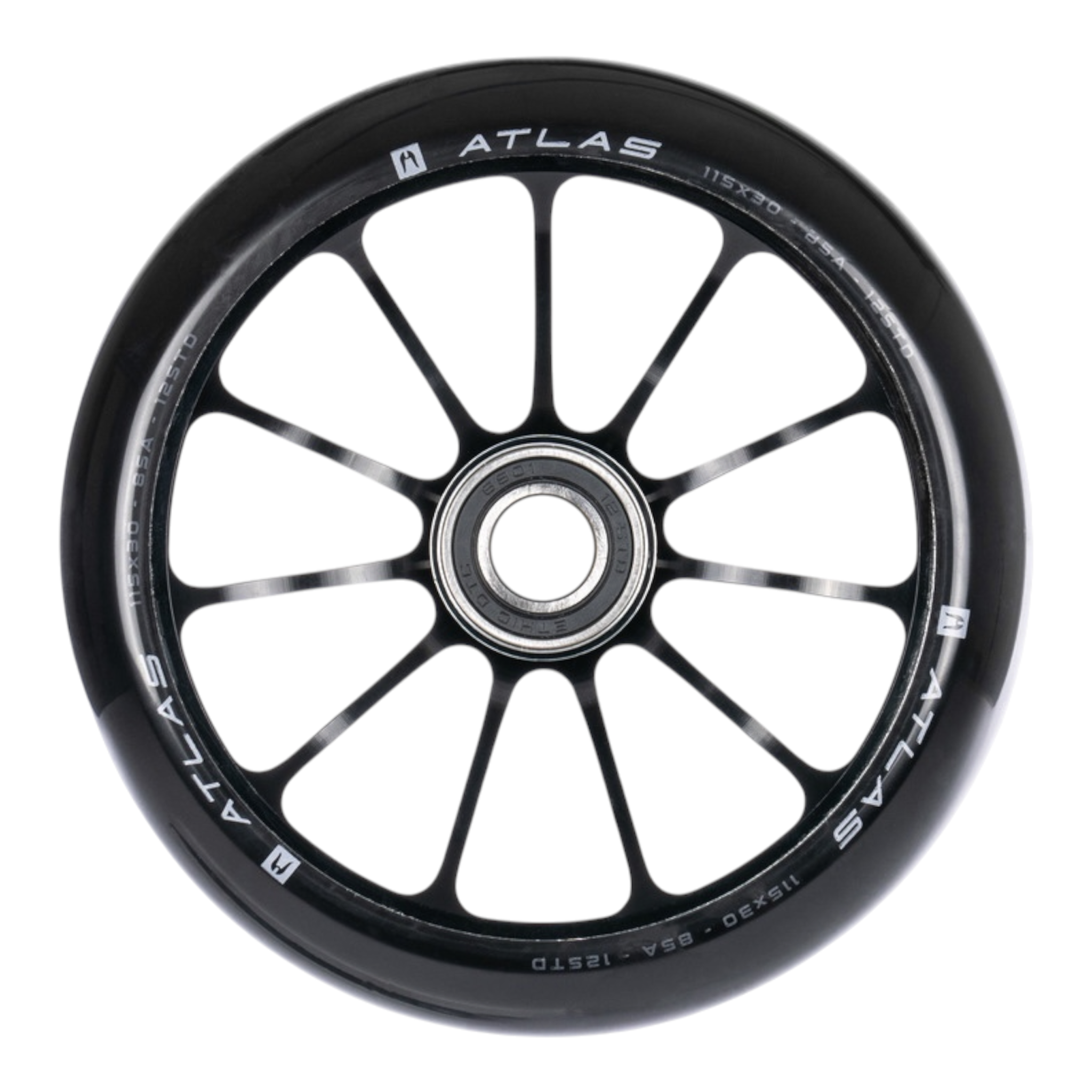Ethic DTC Roues Atlas 115 12 STD Noir X2