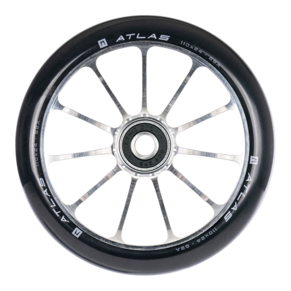 Roue Ethic DTC Atlas 110 Brut x2