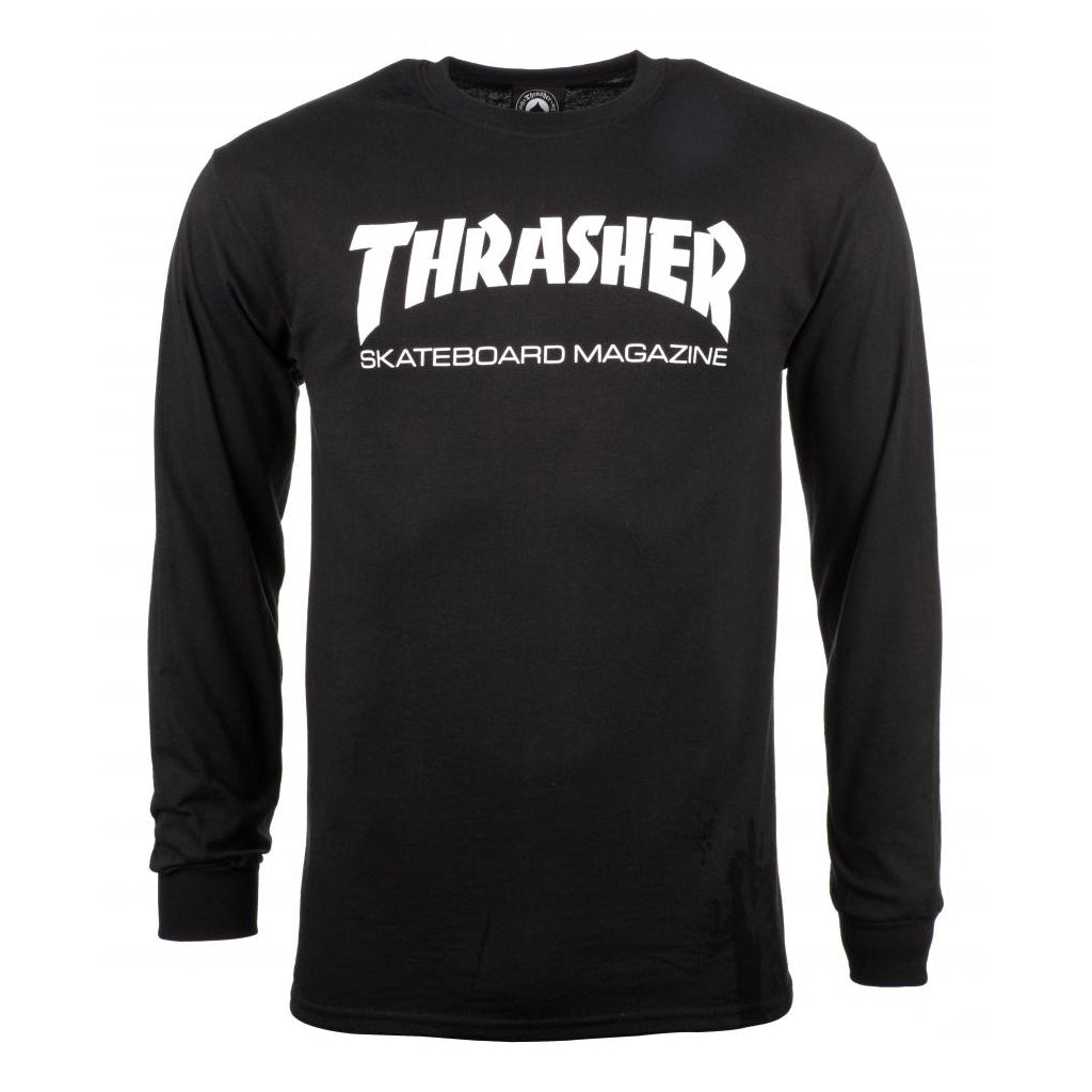 T-shirt manches longues Skatemag noir