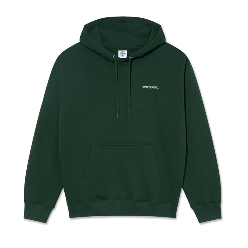 POLAR SKATE CO DAVE HOODIE DARK GREEN
