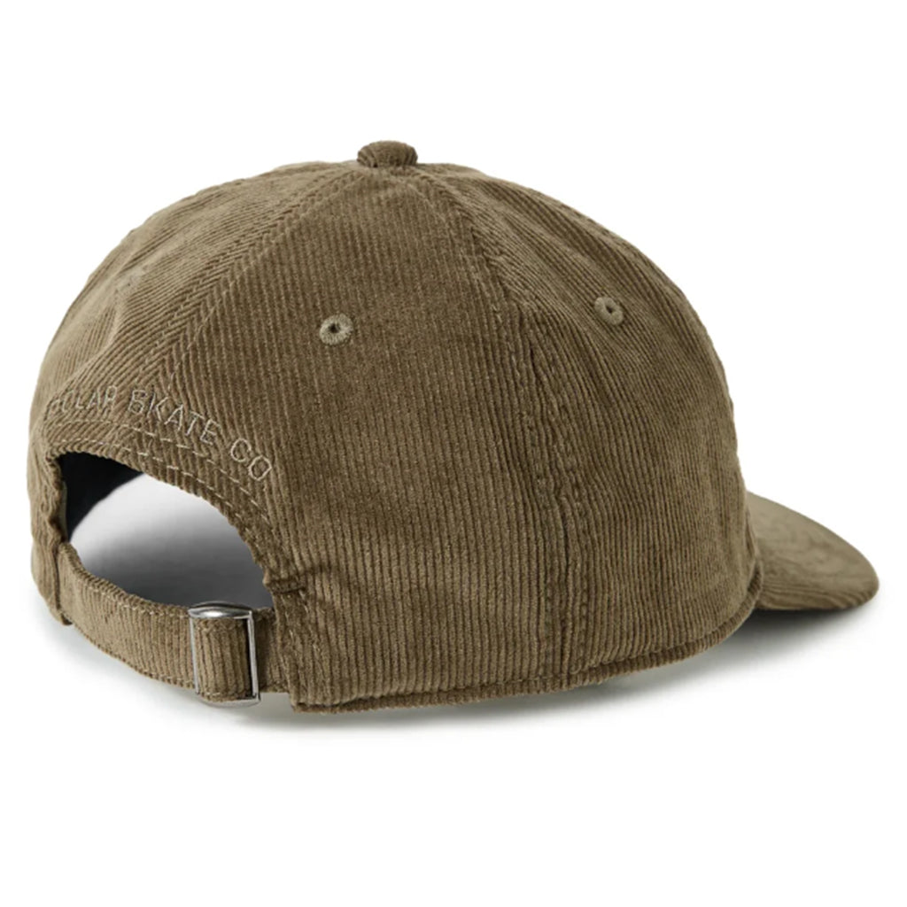 POLAR Casquette JAMES CAP STROKE LOGO BROWN/ GREEN