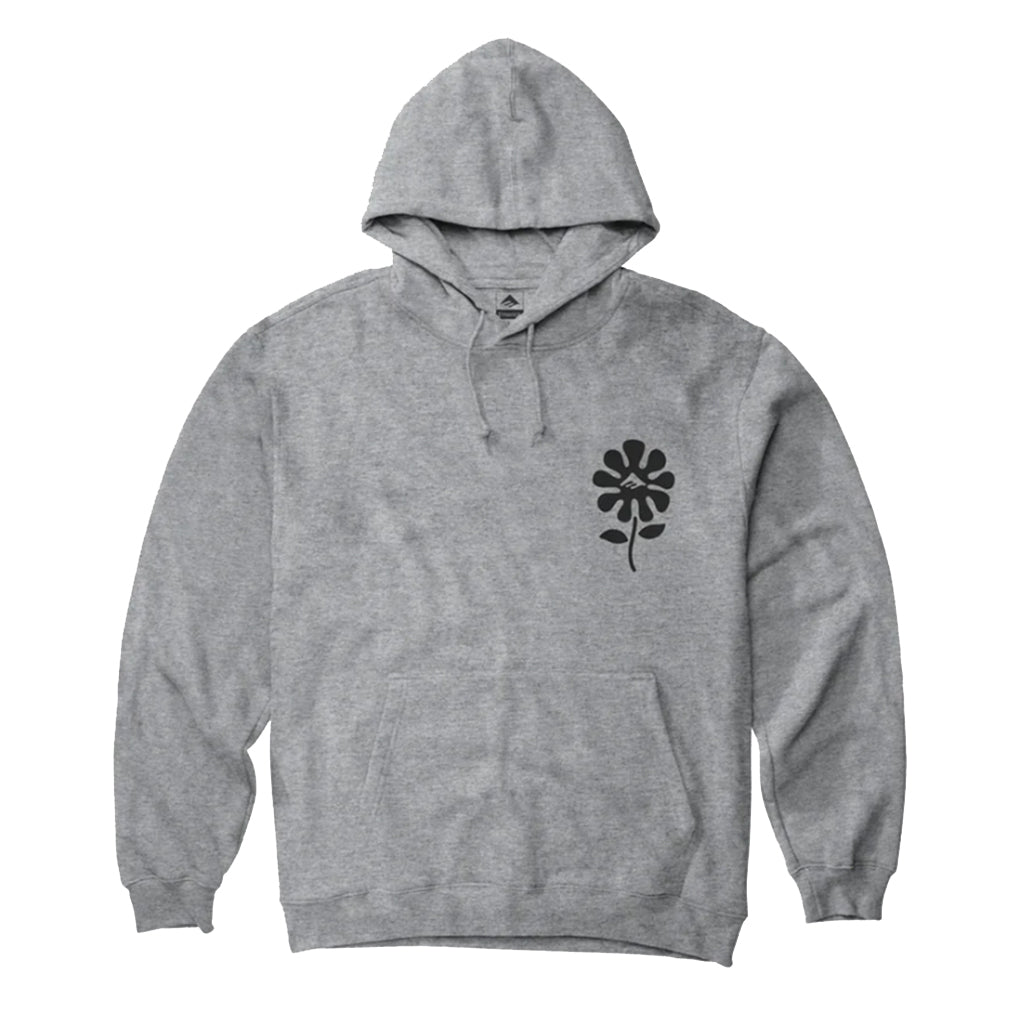 EMERICA SUNFLOWER HOODIE GREY