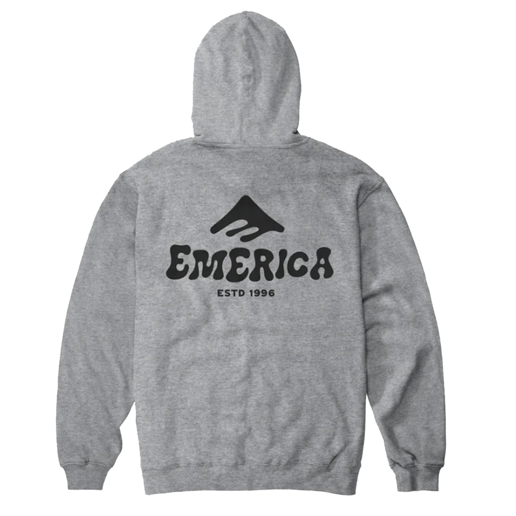 EMERICA SUNFLOWER HOODIE GREY