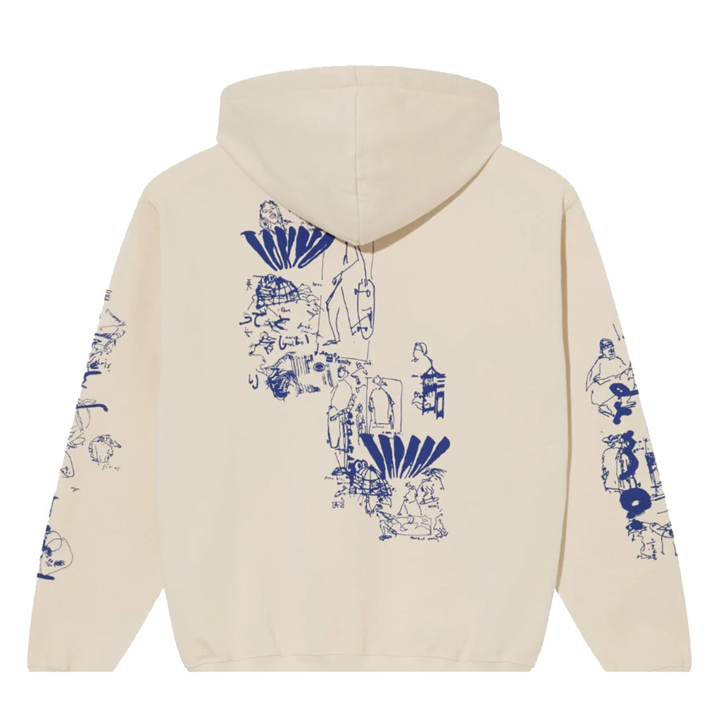LAST RESORT HOODIE NATURAL WHITE