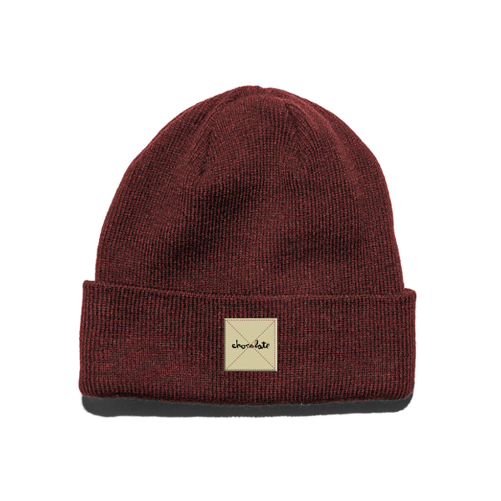 CHOCOLATE Bonnet BEANIE WORK BURGUNDY