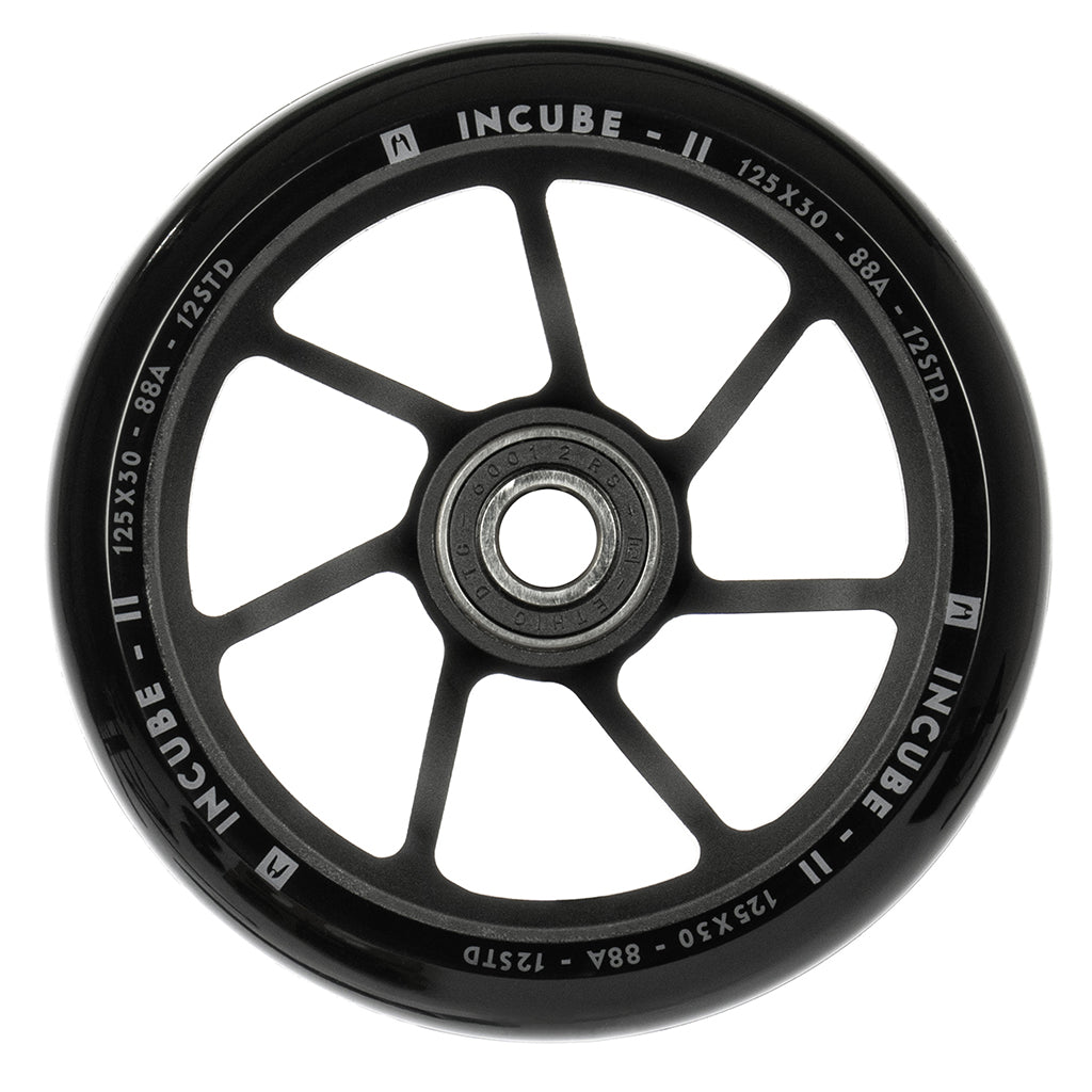 Ethic DTC Roues Incube V2 125 12 STD Noir x2