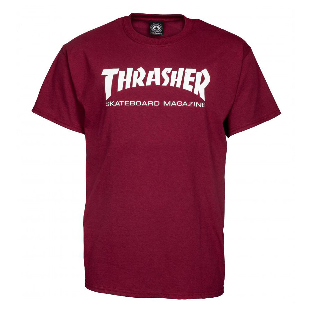 T-shirt Thrasher Skatemag bordeaux