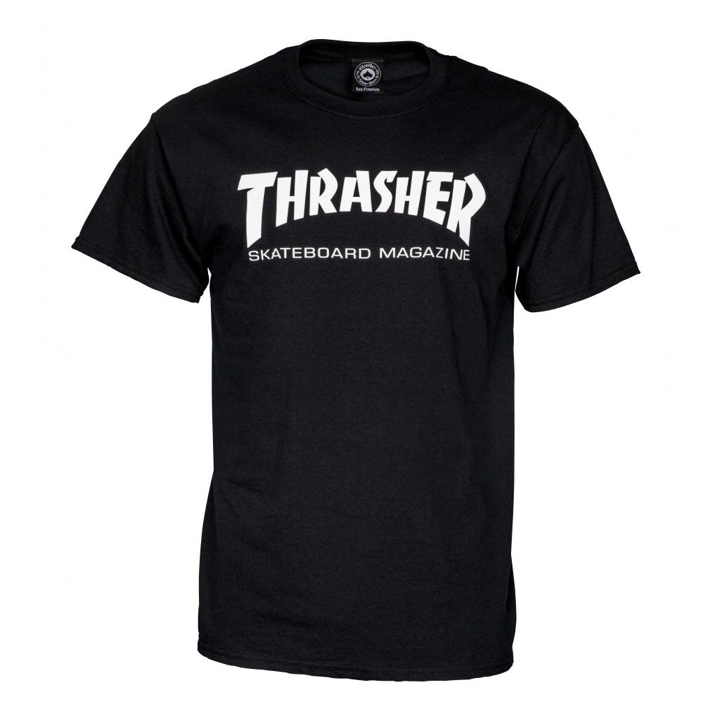 T-shirt Tharsher Skatemag noir