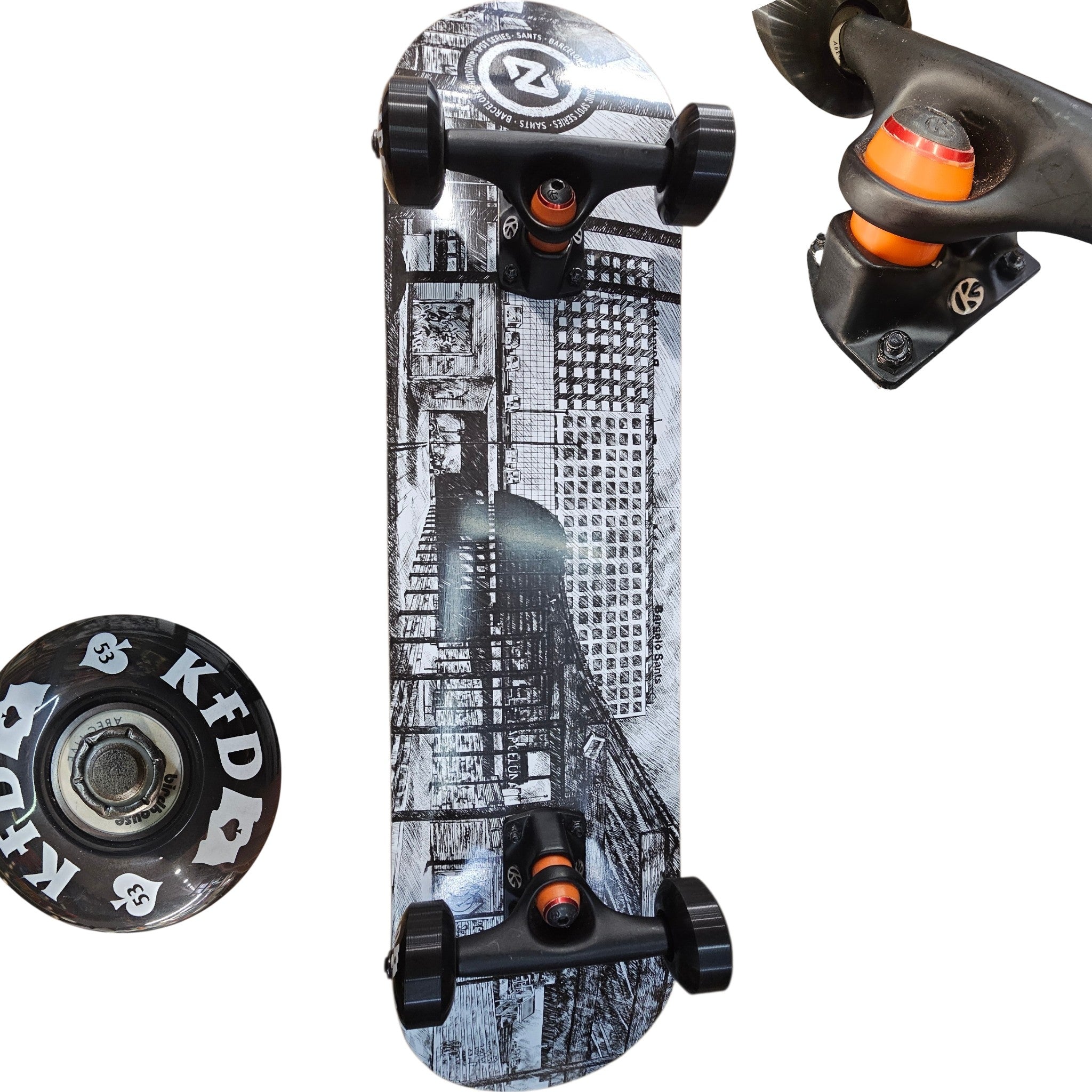 Skate à la carte 2 HYDROPONIC 8"