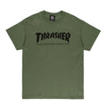 T-shirt Thrasher Skatemag kaki